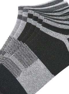 Hanes Pair Of 3 Non-Slip Low Cut Socks Assorted Color/Print  - Image 3