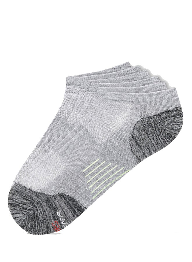 Hanes - Pair Of 3 Non-Slip Socks Assorted Color/Print - Image 1