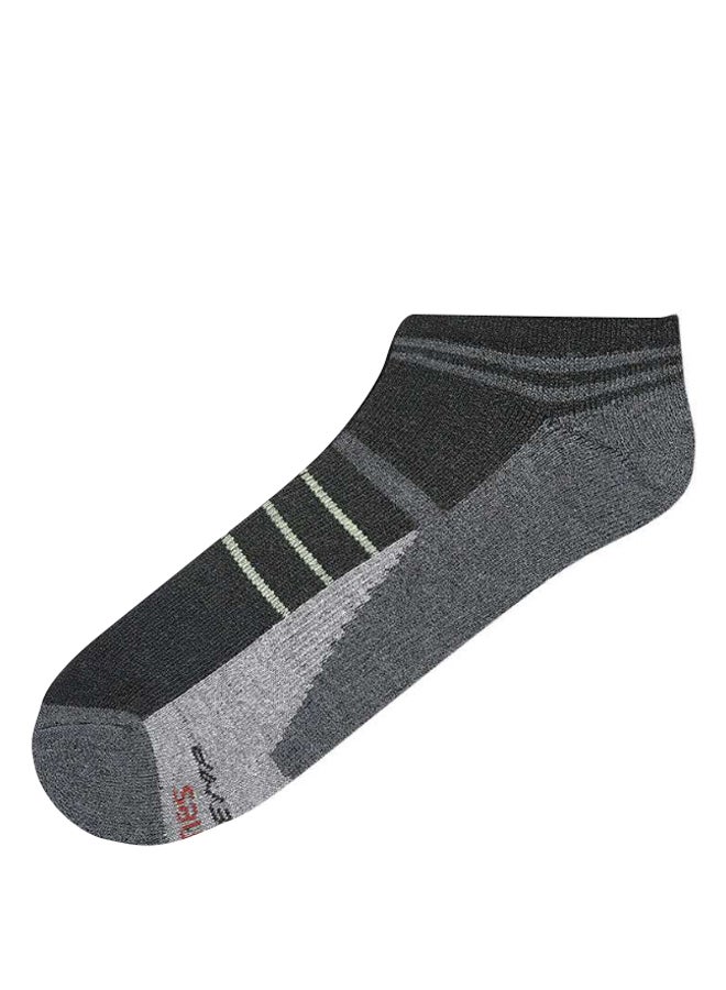 Hanes - Pair Of 3 Non-Slip Low Cut Socks Assorted Color/Print - Image 1