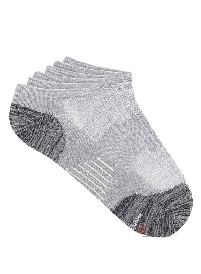 Hanes - Pair Of 3 Non-Slip Socks Assorted Color/Print - Image 1