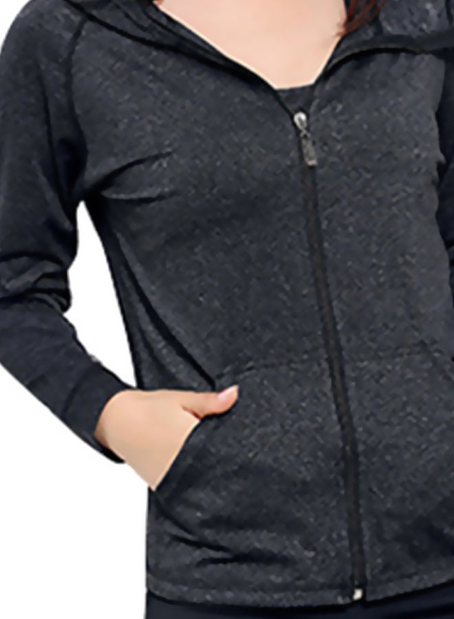 5-Piece Sports Jacket And Pants Set Black - Image 2