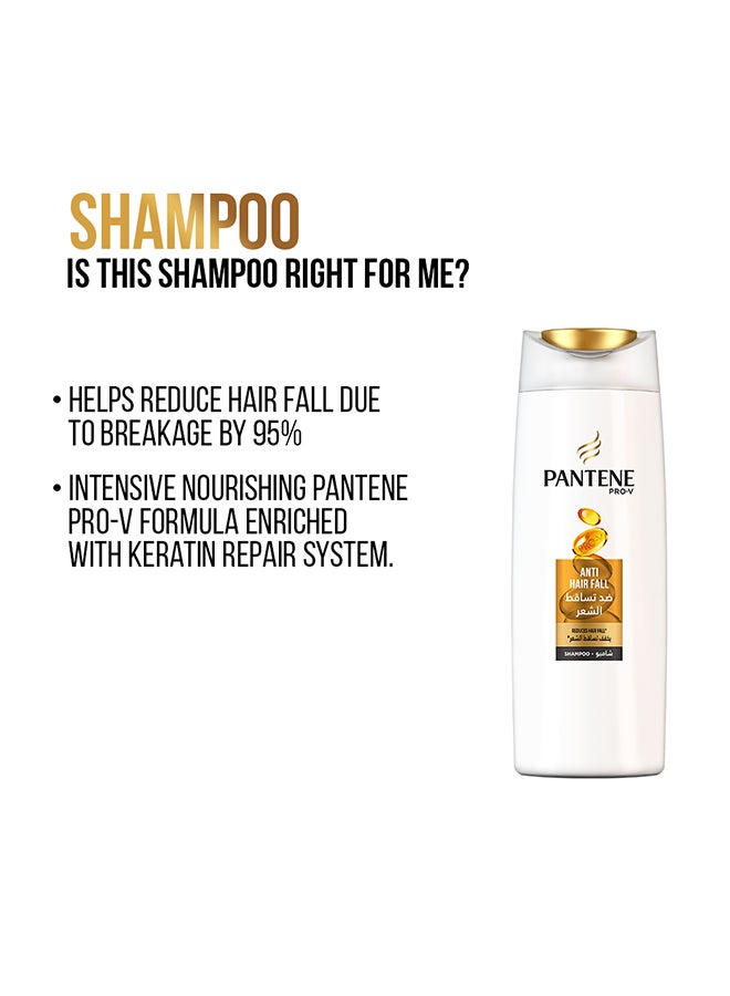 Pantene Anti-Hair Fall Shampoo 400ml Pack Of 2 - Image 2