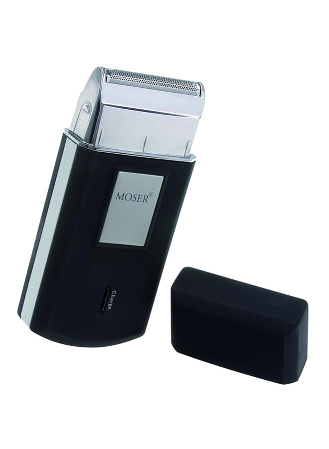 MOSER Stainless Steel Mobile Travel Shaver Black - Image 2