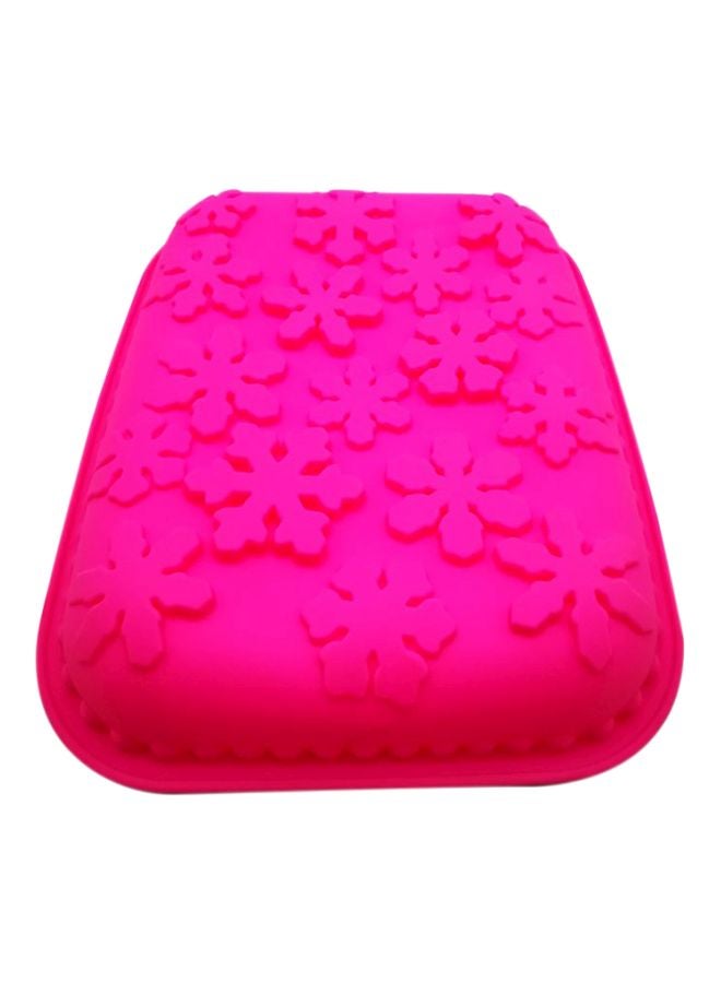 أسمات قالب فوندان من السيليكون بتصميم ثلاثي الأبعاد لون وردي 30x26سم - Image 1