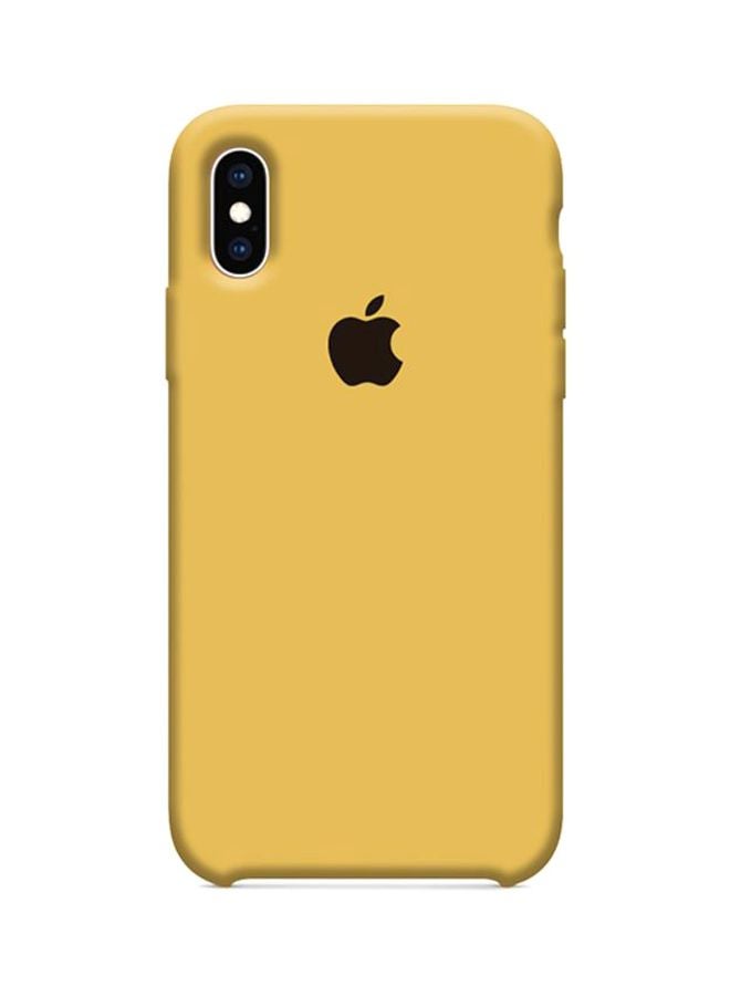 MARGOUN Protective Case Cover For Apple iPhone XS Max Mustard Yellow - Image 1