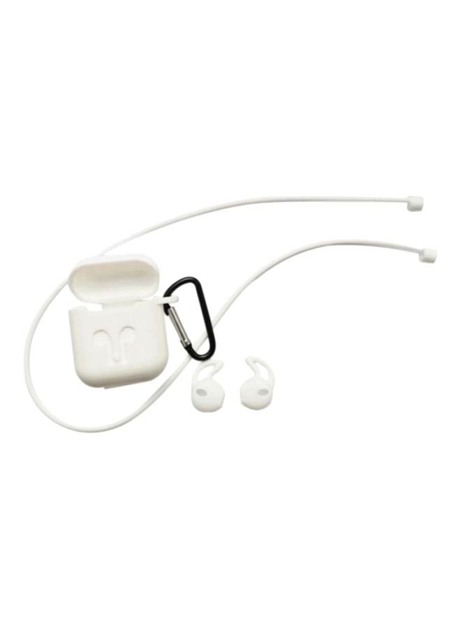 KKmoon 4 In 1 In-Ear Headphone Accessory Set White