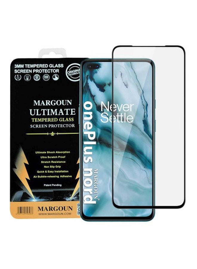 MARGOUN Ultimate 3D Screen Protector For OnePlus Nord Black/Clear - Image 5