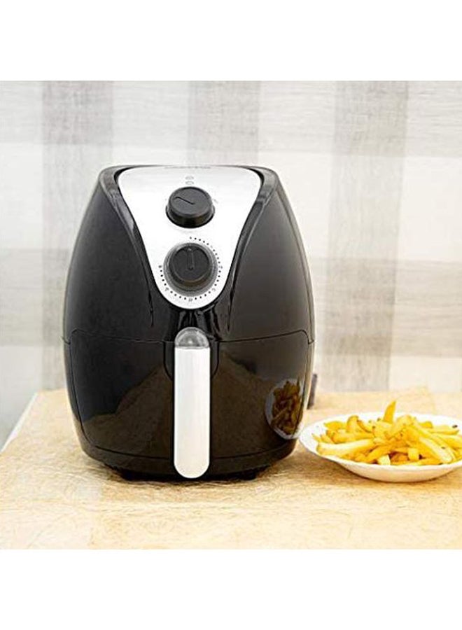 جيباس مقلاة هوائية سعة 3.2 لتر 3.2 L 1350.0 W GAF6107 أسود/فضي - Image 2