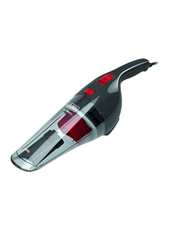 BLACK+DECKER Plastic Vacuum Cleaner 0.37 L 12.5 W NV1210AV-B5 Black/Clear/Red  - Image 1
