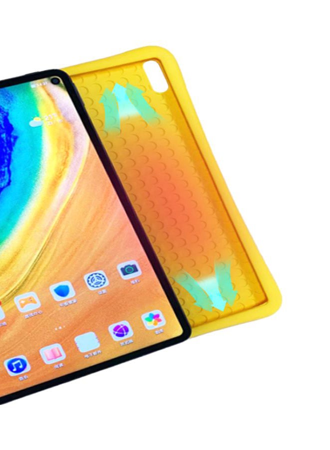 لاكي غطاء حماية واقي لجهاز هواوي ميت باد برو أصفر - Image 2