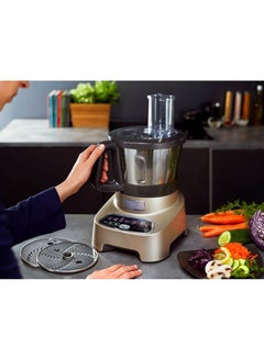 مولينكس محضر طعام متعدد الوظائف سعة 3 لتر 3.0 L 1000.0 W fp828h10 فضي  - Image 2