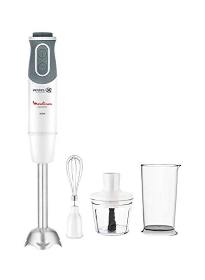 Moulinex - OptiChef Hand Blender DD643127 White / Quartzite - Image 1