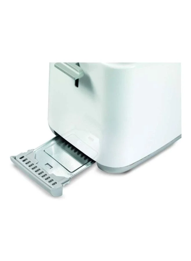 KENWOOD Toaster, 2 Slices, Reheat Function, Adjustable Browning Control, Cancel Function, 760 W TCP01.A0WH White