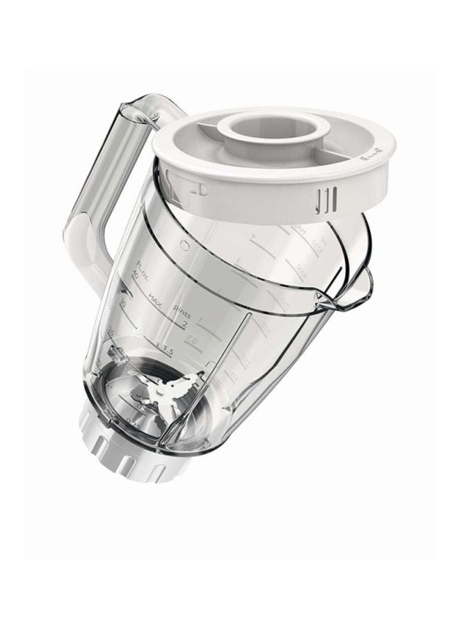 فيليبس خلاط برو بليند 4 سعة 1.5 لتر وبقدرة 400 وات، من مجموعة ديلي 1.5 L 400.0 W HR2106/00 أبيض/ بني/ شفاف - Image 5