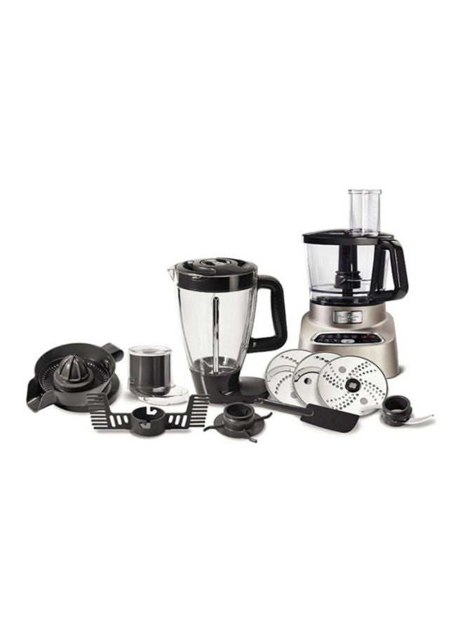 Moulinex - Double Force Food Processor, 36 Functions, 1.5 L 1000.0 W FP8267EG Champaign - Image 1