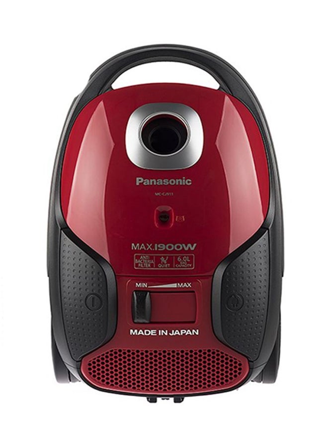 Panasonic Dulex Series Vacuum Cleaner 1900W 6 L 1900 W MC-CG711 Red/Black/Silver - Image 3