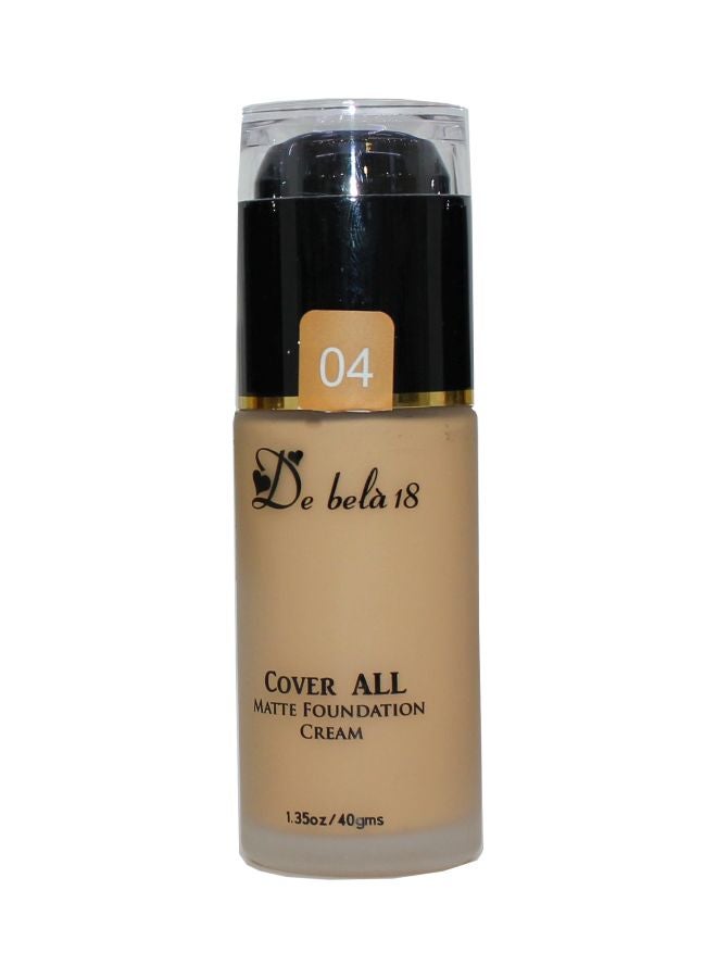 De Bela 18 Cover All Matte Foundation Cream 04  - Image 2