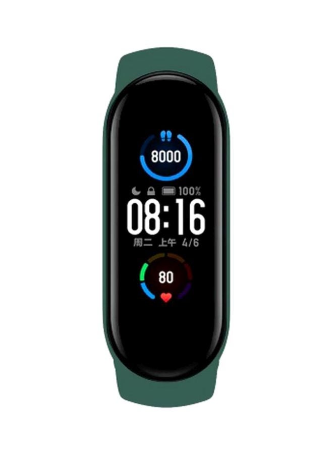 Neutral Replacement Strap For Xiaomi Mi Band 5 Dark Green - Image 3