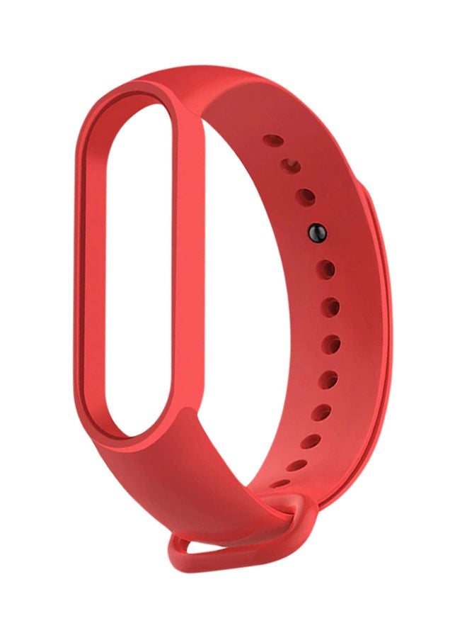 Generic Replacement Strap For Xiaomi Mi Band 5 Red  - Image 1