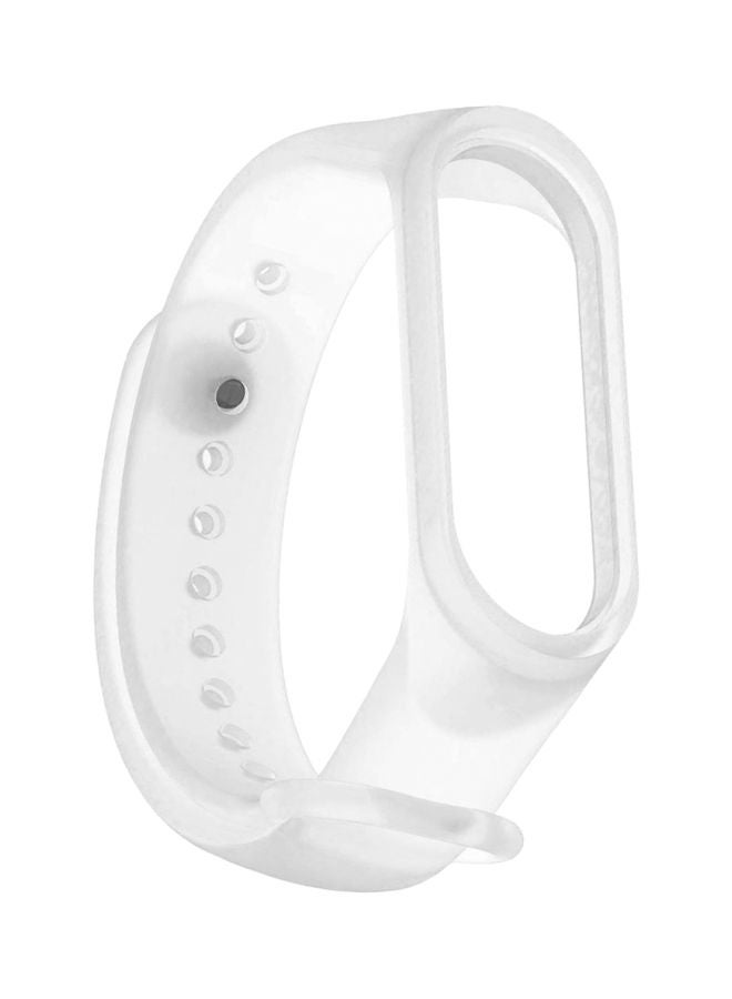 Neutral Replacement Strap For Xiaomi Mi Band 5 Transparent - Image 1