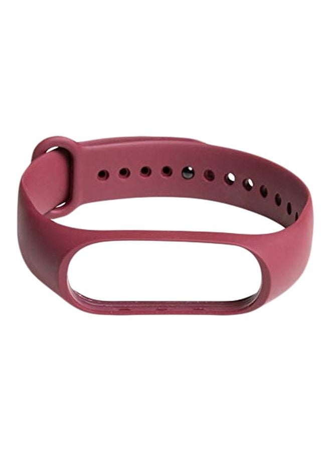 Neutral Replacement Strap For Xiaomi Mi Band 5 Wine - Image 1