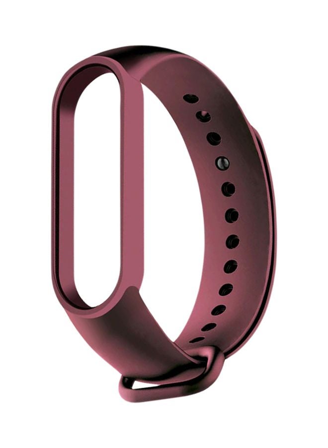 Neutral Replacement Strap For Xiaomi Mi Band 5 Dark Purple - Image 1