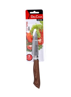 DELCASA Paring Knife Black/Brown 3.5inch  - Image 3