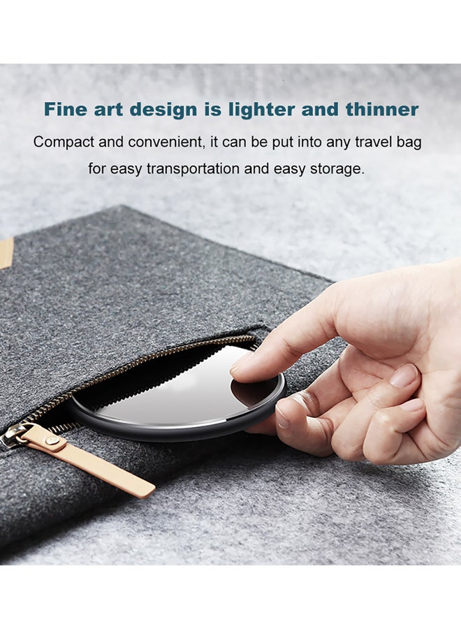 Generic - Wireless Fast Charger Pad For Apple iPhone 11/11 Pro/XS/XR/8/8 Plus/Samsung Galaxy S9+/S8+/S7/Note 9 Black/Green - Image 1