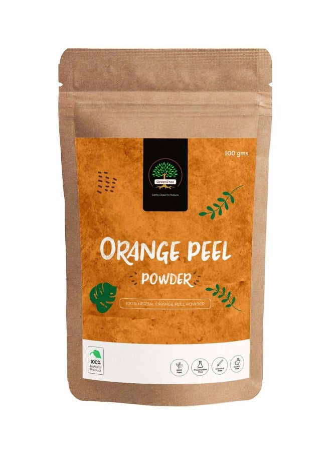 جرين تري بودرة التقشير العشبية بخلاصة البرتقال 100جرام - Image 1