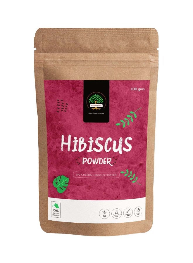 جرين تري مسحوق الكركديه العشبي 100جرام - Image 1