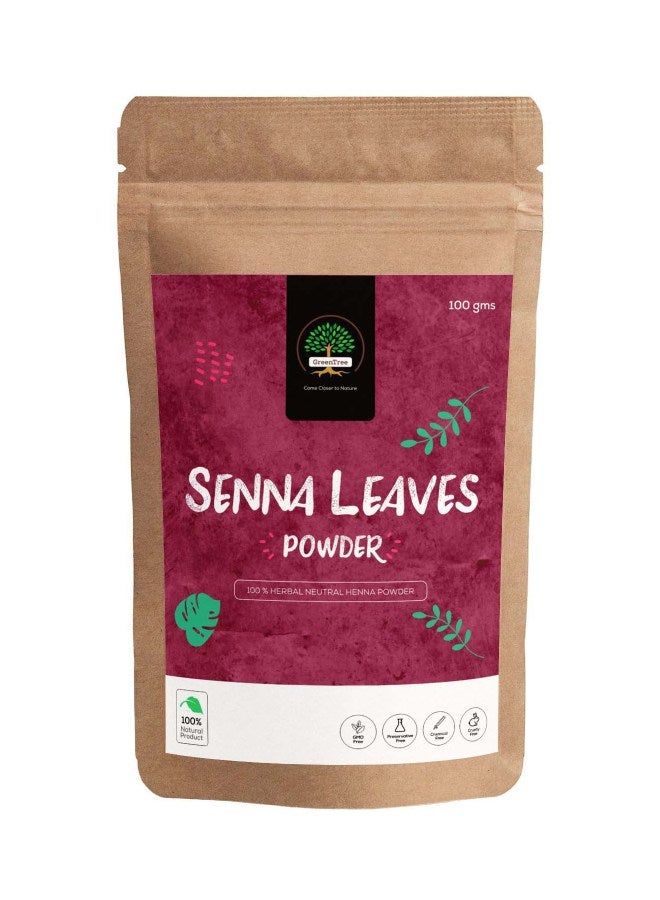 جرين تري مسحوق من أوراق السنا 100جرام - Image 1