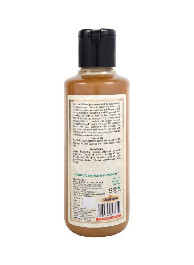 كادي أورجانيك غسول ومرطب للشعر بخلاصة الحناء والتولسي 210ملليلتر - Image 2