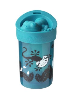 tommee tippee No Knock Sippy Cup With Removable Lid, 18+ M, 300 mL - Blue/White/Black  - Image 1