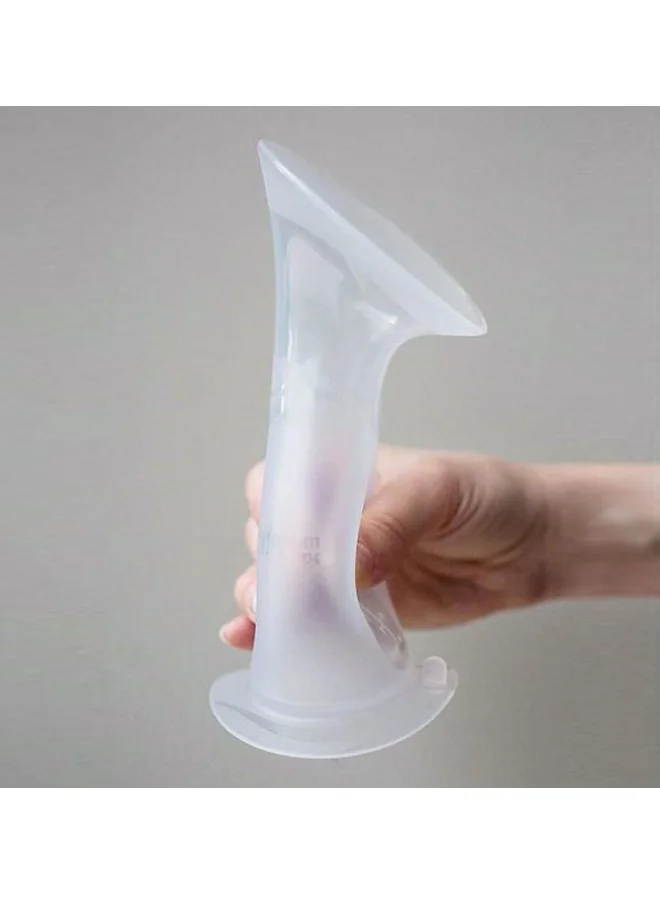 tommee tippee MadeFor Me Manual Silicone Breast Pump And Let-Down Catcher With Steriliser Bag