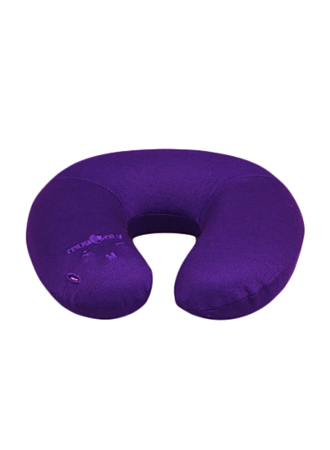 Bluetooth Music Pillow With Microphone And Speakers Cotton Violet 30cm - Image 1