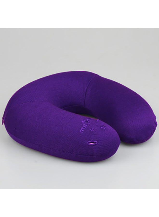 Bluetooth Music Pillow With Microphone And Speakers Cotton Violet 30cm - Image 2