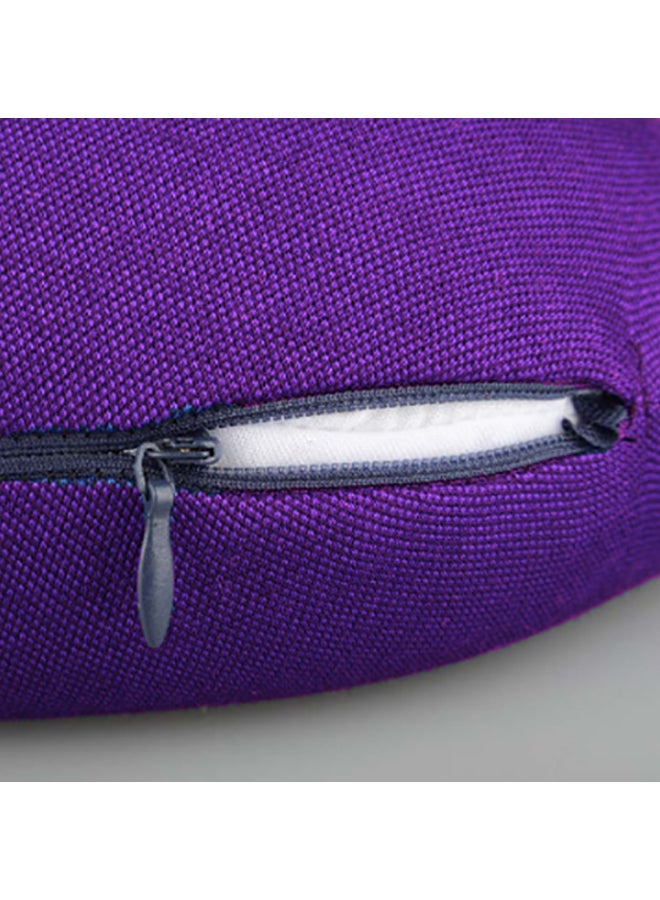 Bluetooth Music Pillow With Microphone And Speakers Cotton Violet 30cm - Image 4