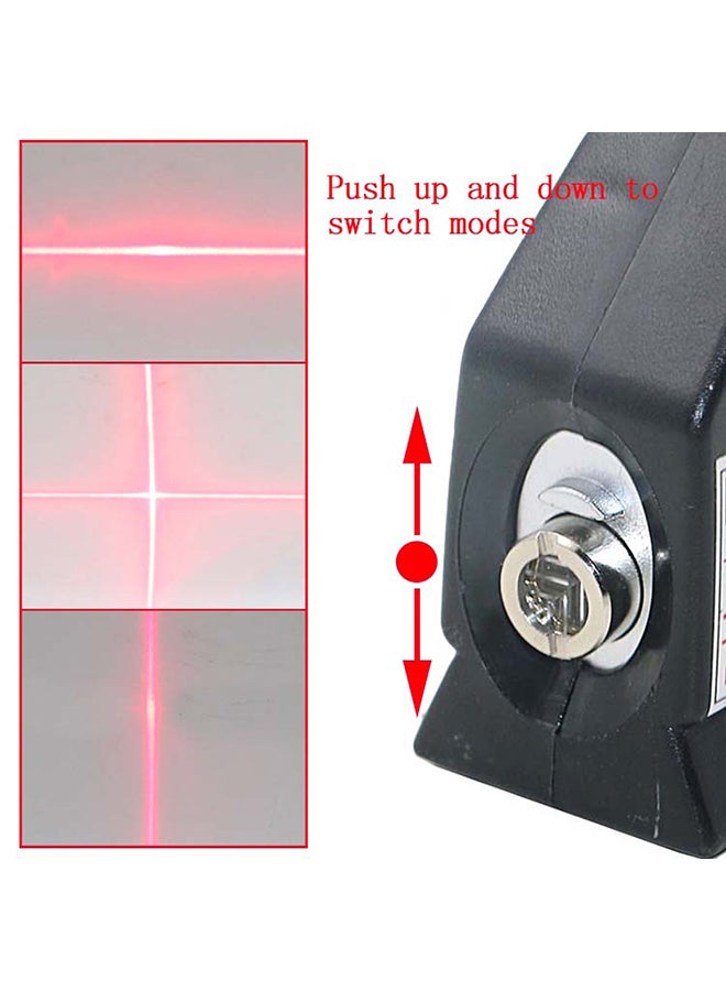 4in1 Multipurpose Measuring Instrument Laser Spirit Level with Metric Rulers and Measure Tape multicolour 19.00X3.00X7.00cm