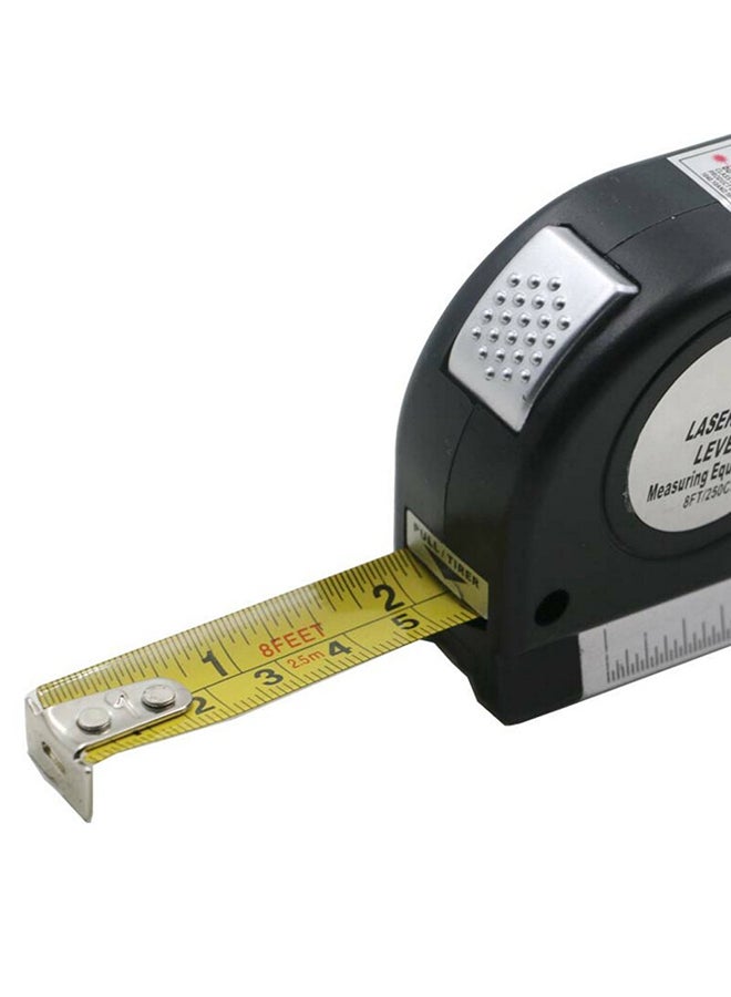 Generic 4in1 Multipurpose Measuring Instrument Laser Spirit Level with Metric Rulers and Measure Tape multicolour 19.00X3.00X7.00cm  - Image 5