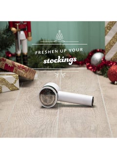 MIJIA 2-In-1 Portable Lint Remover and Fabric Shaver White 7.6 x 2.8 x 3inch  - Image 3