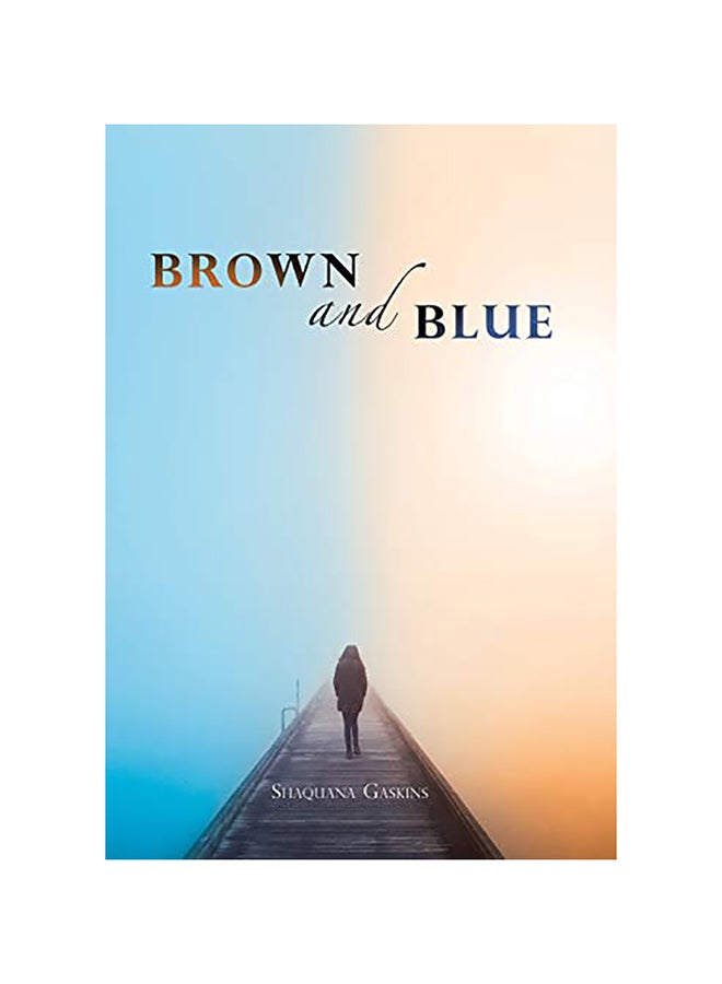 Brown and Blue hardcover english 