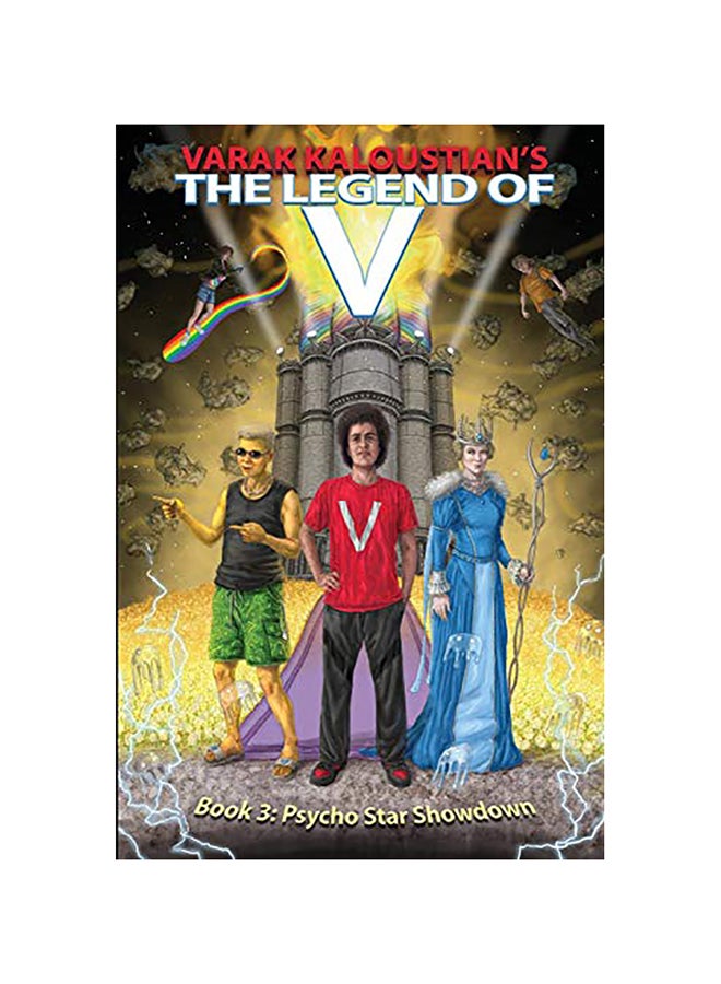 The Legend Of V Book 3: Psycho Star Showdown paperback english