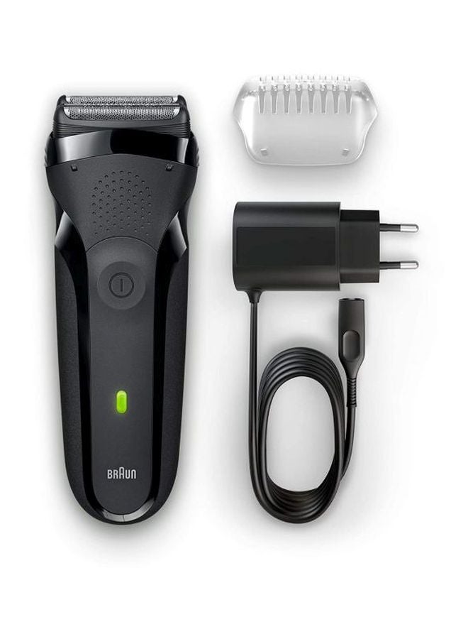BRAUN - Series 3 Rechargeable Electric Shaver Set Black 300grams - Image 1