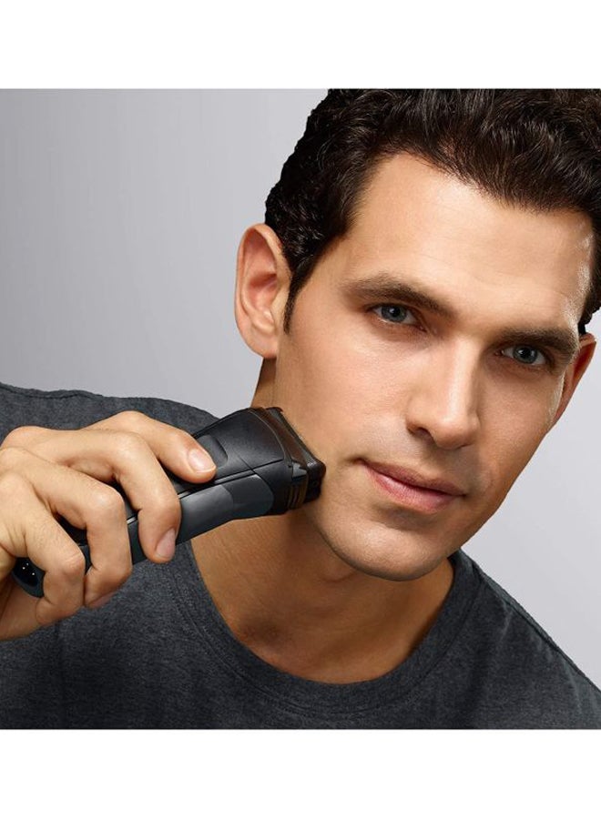 BRAUN - Series 3 Rechargeable Electric Shaver Set Black 300grams - Image 1