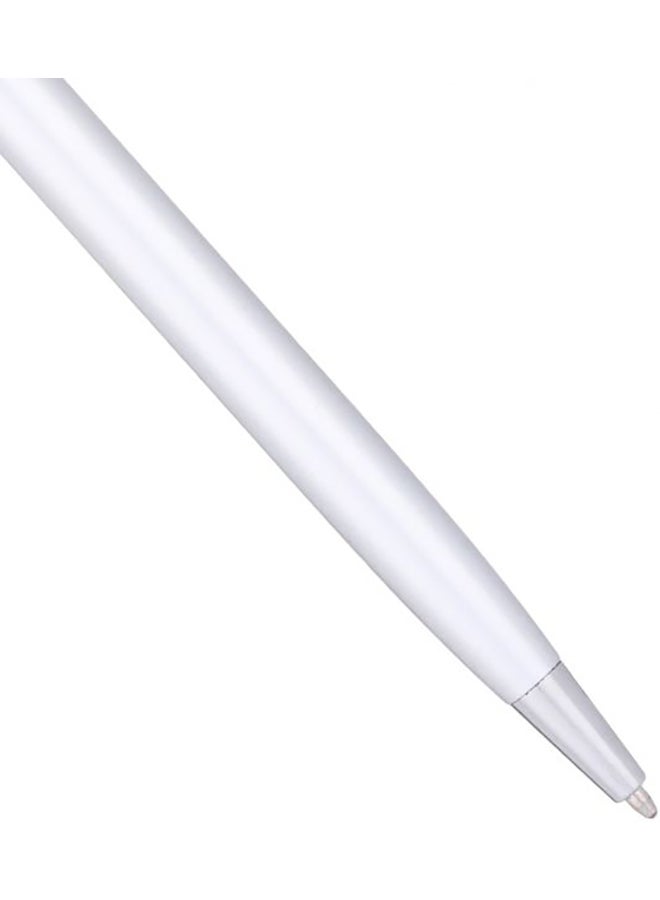 Soft Touch Stylus Pen Silver/Black - Image 2