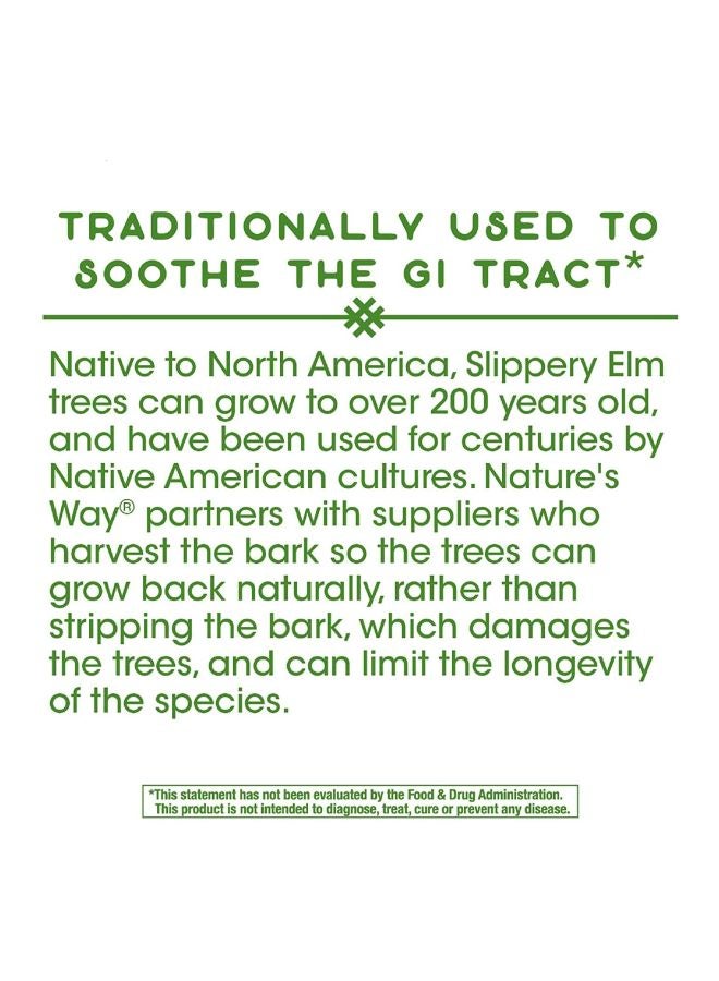 Nature's Way Slippery Elm 100 Capsules - Image 3