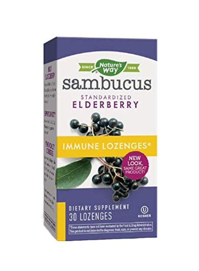 Sambucus Standard Elderberry - 30 Lozenges