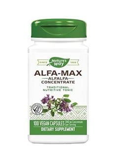 Alfalfa Concentrate Dietary Supplement 840mg - 100 Capsules