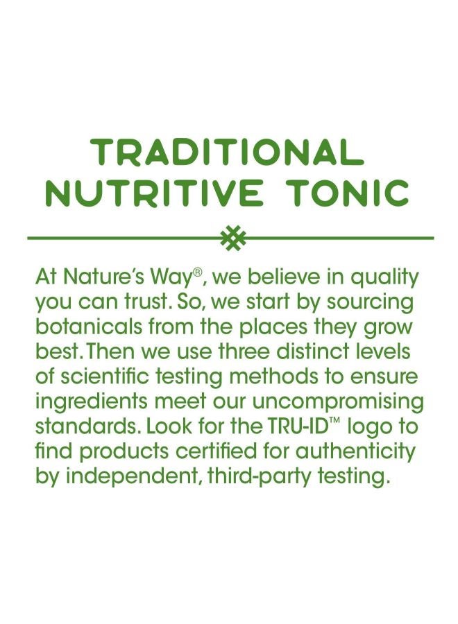 Nature's Way - Alfalfa Concentrate Dietary Supplement 840mg - 100 Capsules - Image 1