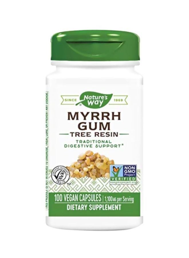 ناتشرز واي مكمل غذائي من راتينج شجرة المر - 100 كبسولة - Image 1